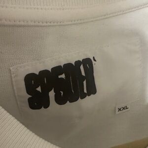 Sp5der worldwide Motion White Graphic T-Shirt XXL